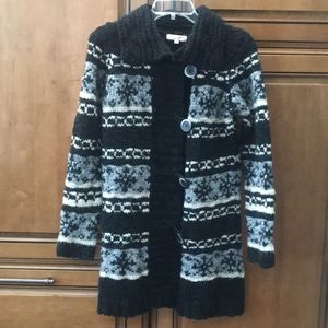 Long cardigan sweater size M